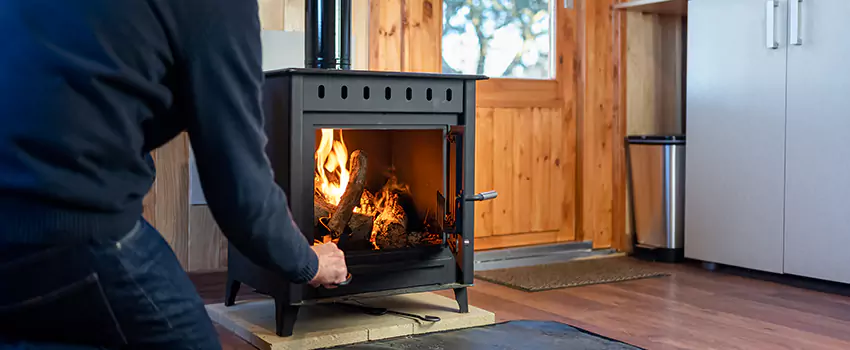 Open Hearth Wood Fireplace Installation in Hudson, OH