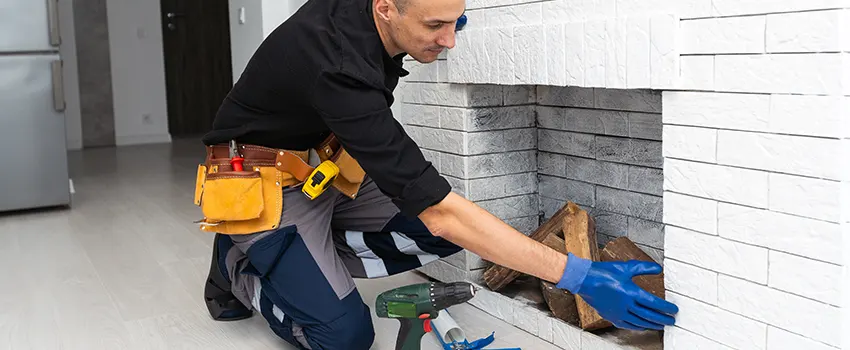 Fireplace Damaged Damper Frame Repair Services in Hudson, Ohio