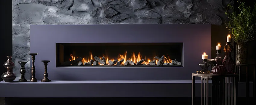Ember Bed for Ventless Gas Fireplace in Hudson, OH